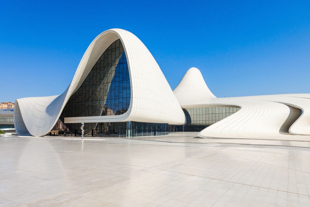 The Heydar Aliyev Center, Baku, Azerbaijan